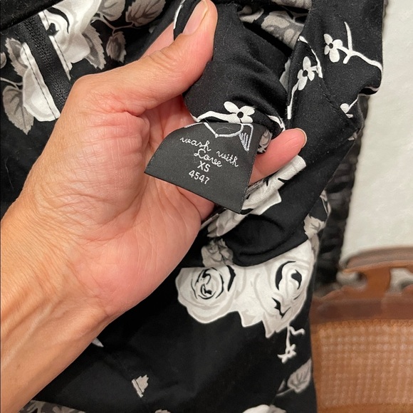 🖤 NWOT Hell Bunny Vixen Natalia Rose Retro Rockabilly Swing Dress Size XS - Picture 9 of 9